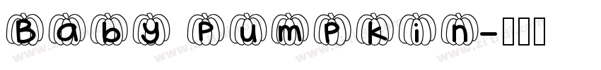 Baby Pumpkin字体转换